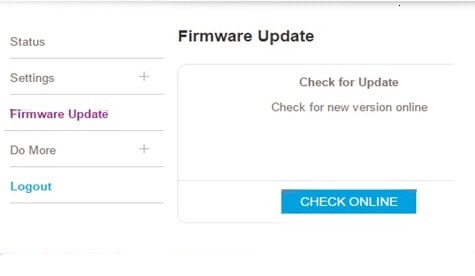 Netgear extender firmware update