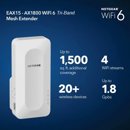 Netgear EAX15 setup