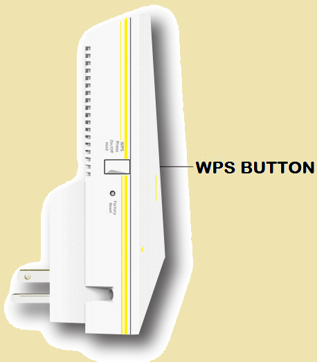 Netgear EX7500 WPS setup