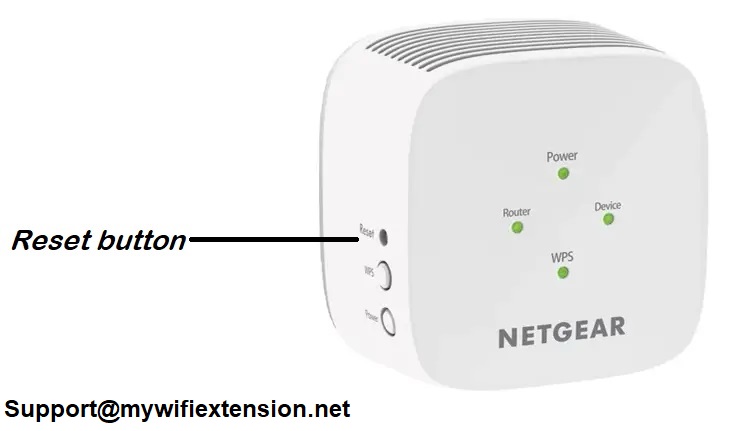 Netgear extender reset