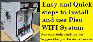Read more about the article Easy and simple tips to use and install Piso WiFi device